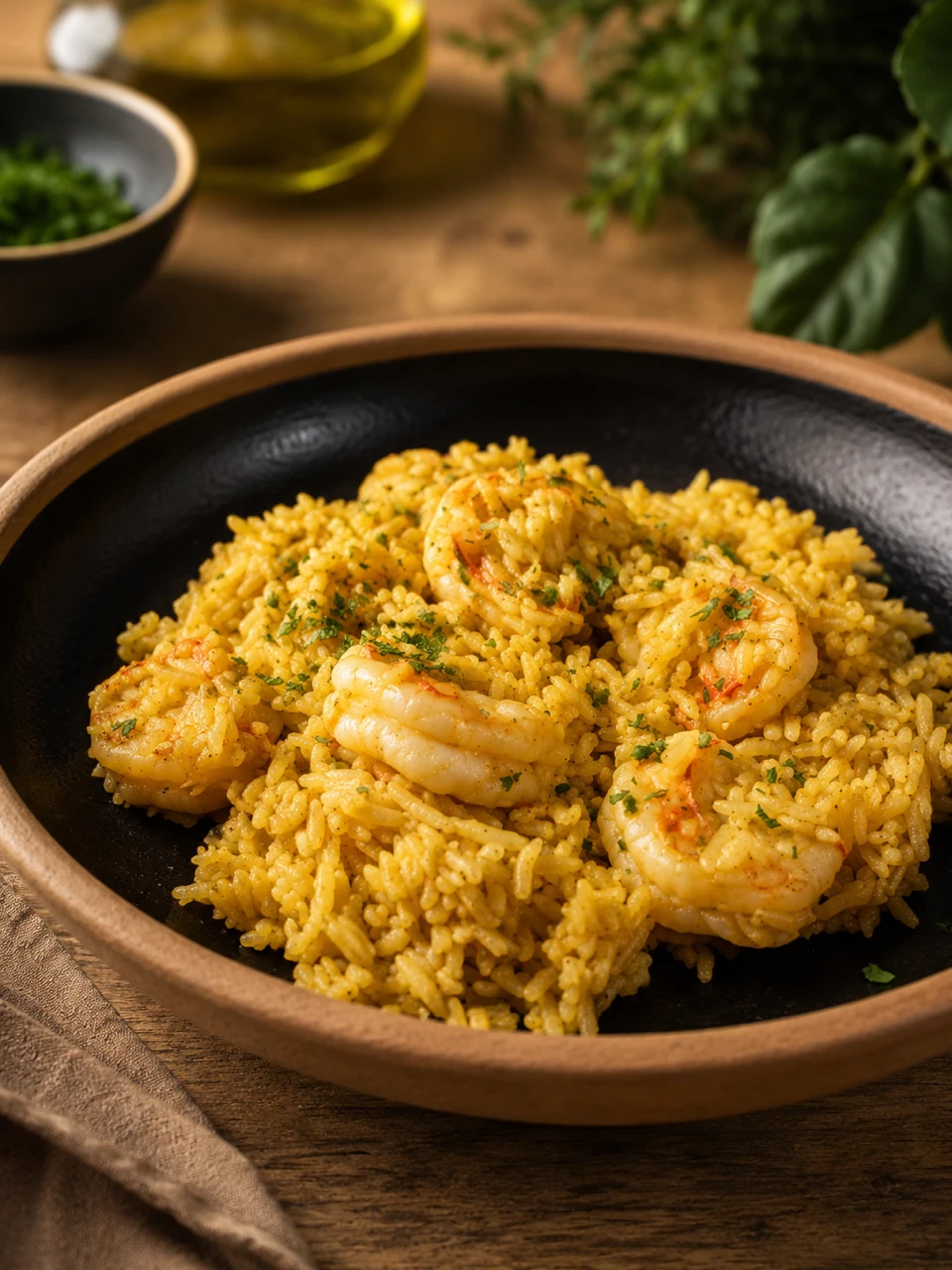 Arroz de camarão
