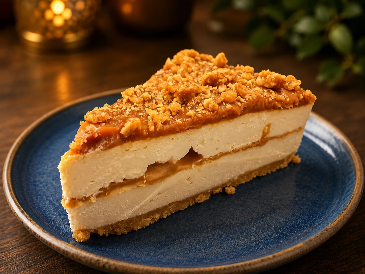 Torta Doce de Leite e Crocante